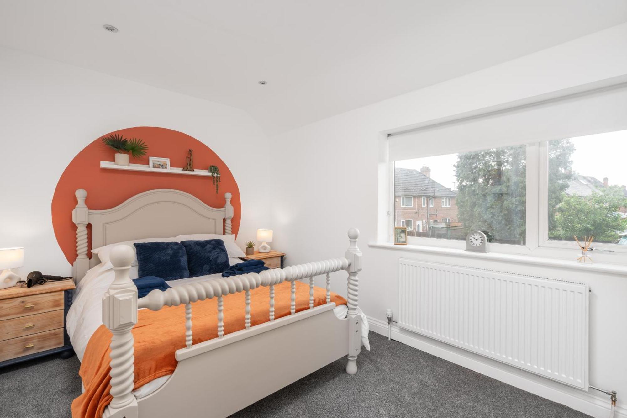 Shawe House - 10 Minute Mcr Airport - Free Parking Villa Wythenshawe Szoba fotó